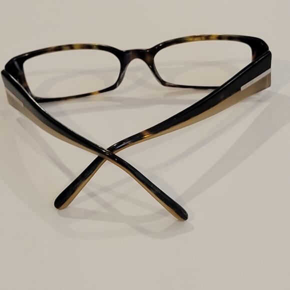 Vintage Prada VPR 16G Two tone  Eyeglasses Frames 51-17-135 Italy 766-101